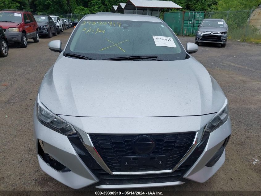 2022 NISSAN SENTRA SV XTRONIC CVT - 3N1AB8CV2NY290200