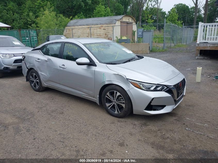 2022 NISSAN SENTRA SV XTRONIC CVT - 3N1AB8CV2NY290200