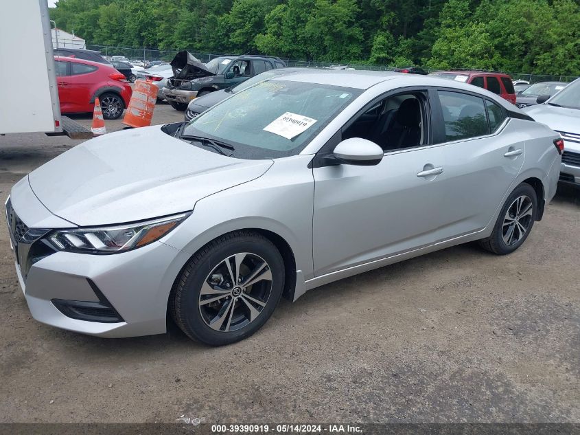 2022 NISSAN SENTRA SV XTRONIC CVT - 3N1AB8CV2NY290200