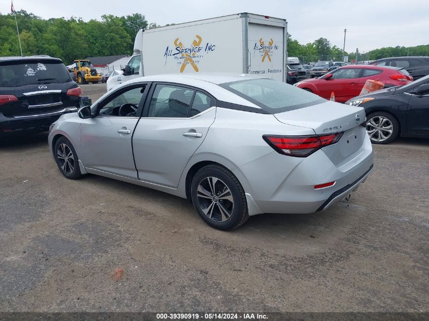 2022 NISSAN SENTRA SV XTRONIC CVT - 3N1AB8CV2NY290200