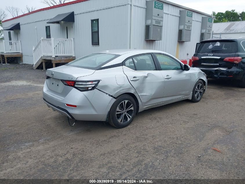 2022 NISSAN SENTRA SV XTRONIC CVT - 3N1AB8CV2NY290200