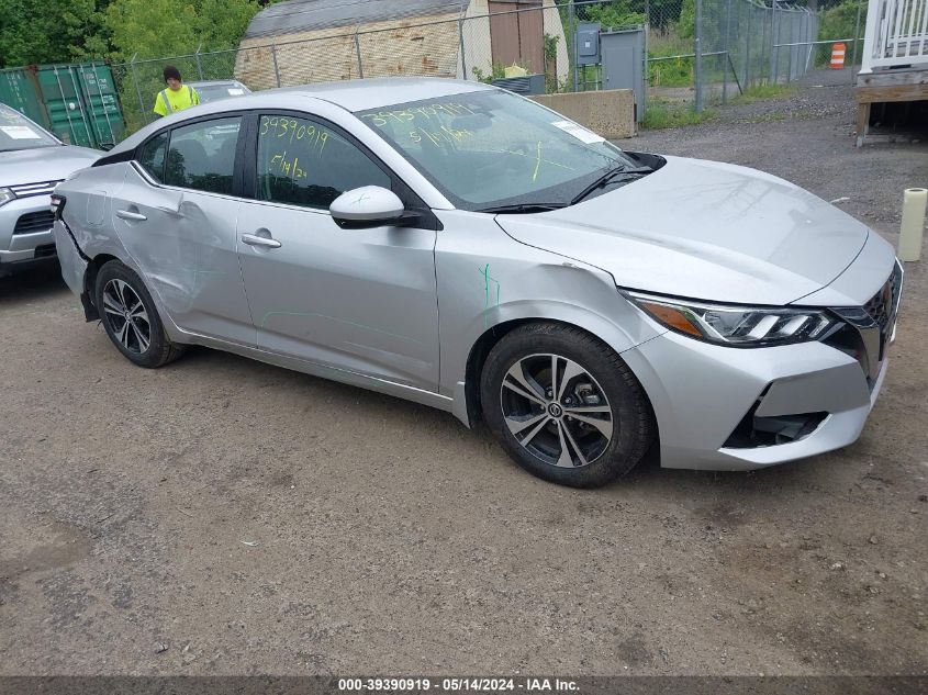 2022 NISSAN SENTRA SV XTRONIC CVT - 3N1AB8CV2NY290200