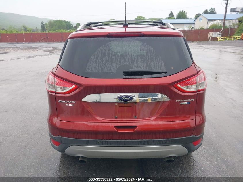 2014 Ford Escape Titanium VIN: 1FMCU9JX6EUB42138 Lot: 39390922