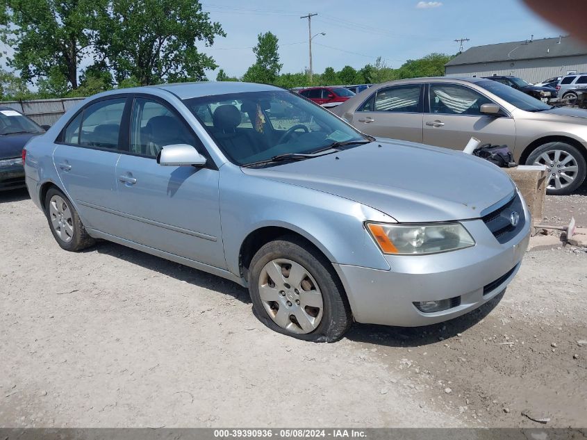 2007 Hyundai Sonata Gls VIN: 5NPET46C67H293504 Lot: 39390936