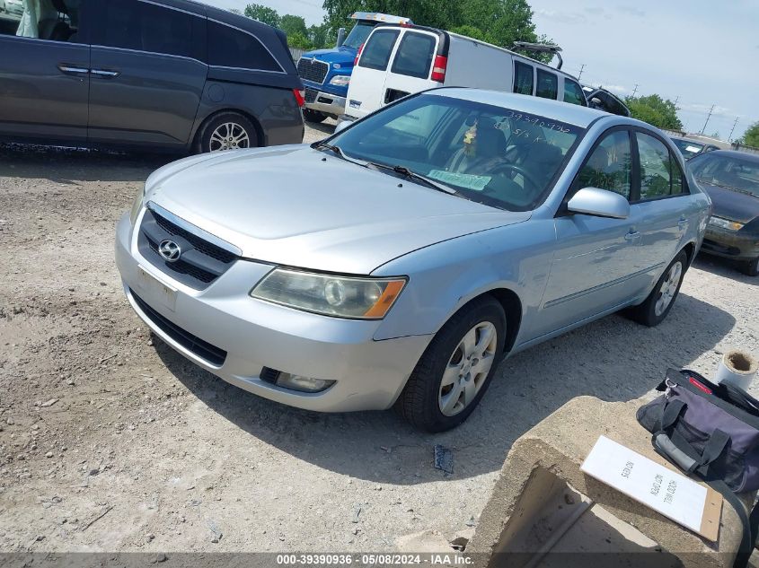 2007 Hyundai Sonata Gls VIN: 5NPET46C67H293504 Lot: 39390936