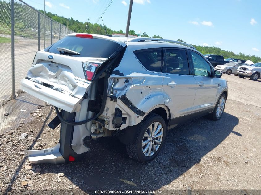 2017 FORD ESCAPE TITANIUM - 1FMCU0J90HUD15296