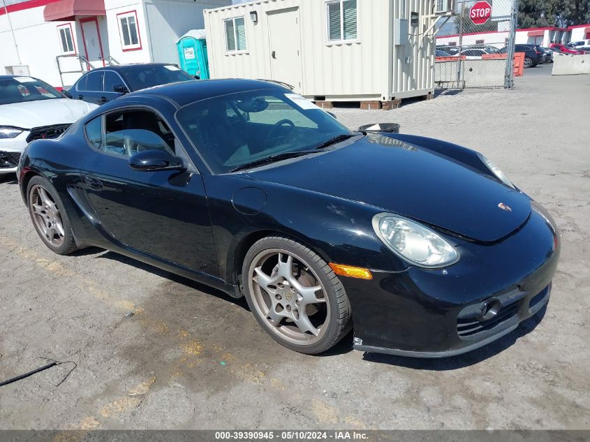 2008 Porsche Cayman VIN: WP0AA29888U762082 Lot: 39390945