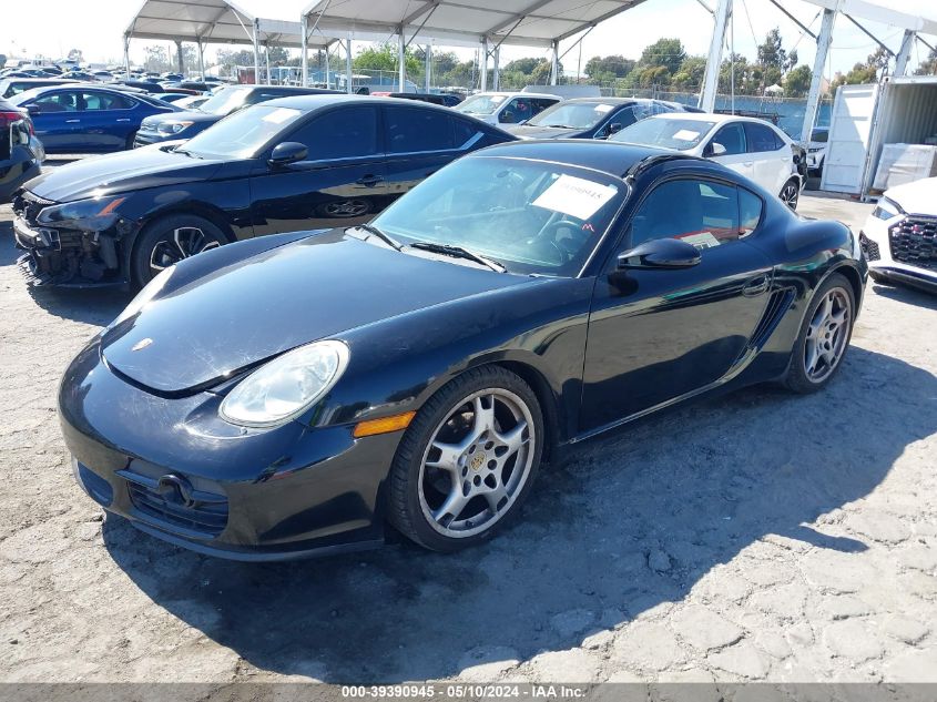 2008 Porsche Cayman VIN: WP0AA29888U762082 Lot: 39390945