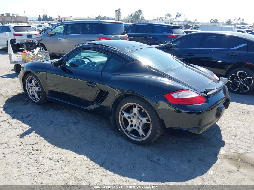 2008 Porsche Cayman VIN: WP0AA29888U762082 Lot: 39390945