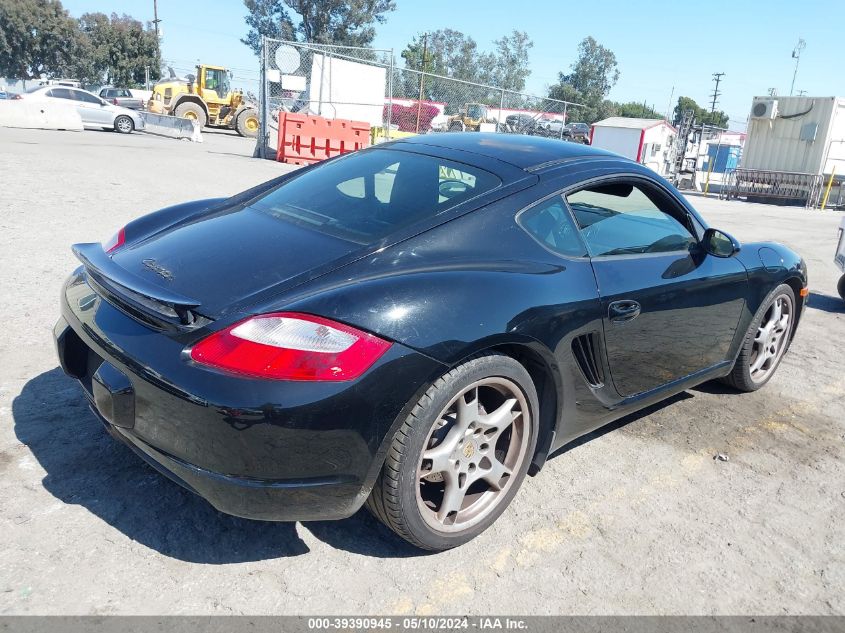 2008 Porsche Cayman VIN: WP0AA29888U762082 Lot: 39390945