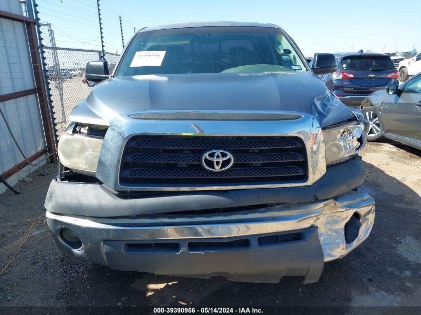 2007 Toyota Tundra Sr5 V8 VIN: 5TFRV54117X010496 Lot: 39390956