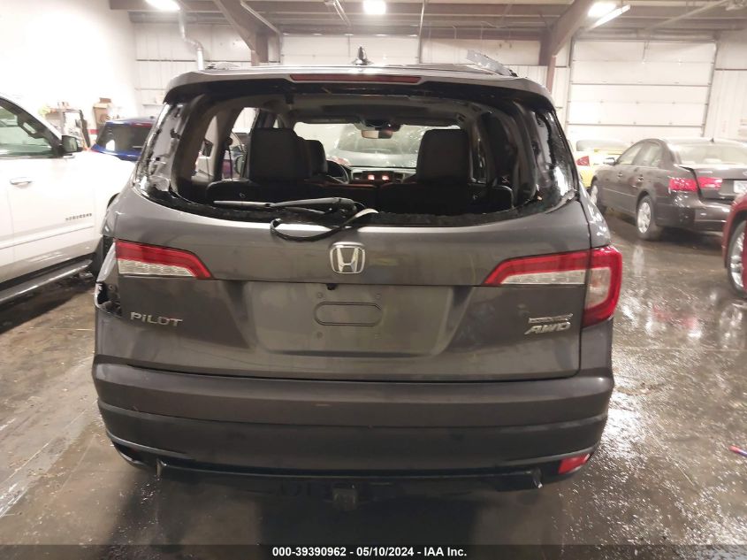 2022 Honda Pilot Awd Special Edition VIN: 5FNYF6H28NB047571 Lot: 39390962