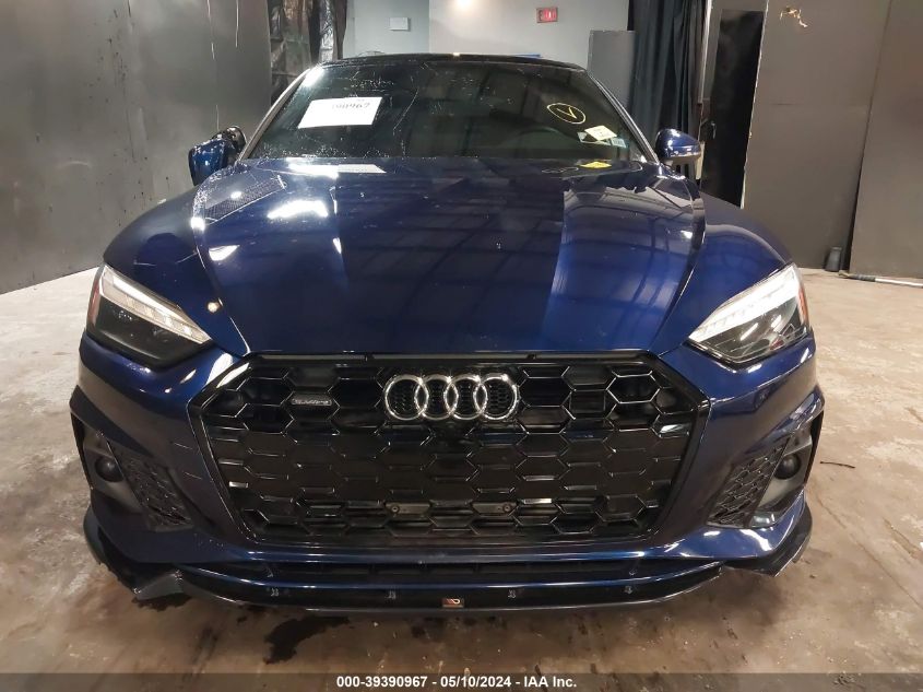 2021 Audi A5 Sportback Premium Plus 45 Tfsi Quattro S Tronic VIN: WAUFACF55MA008555 Lot: 39390967