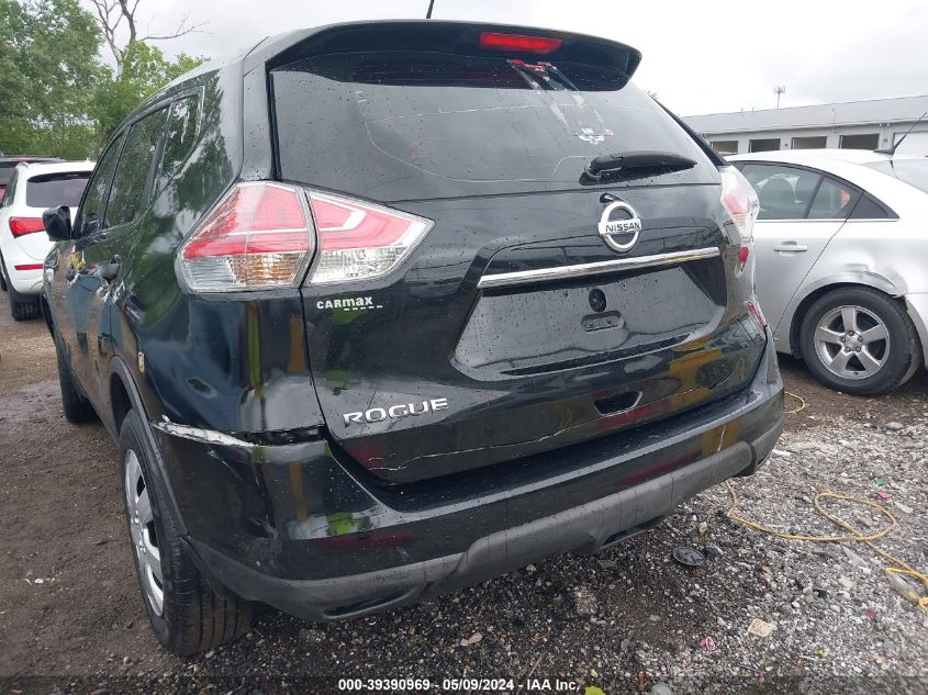 2016 Nissan Rogue S VIN: JN8AT2MT1GW026372 Lot: 39390969