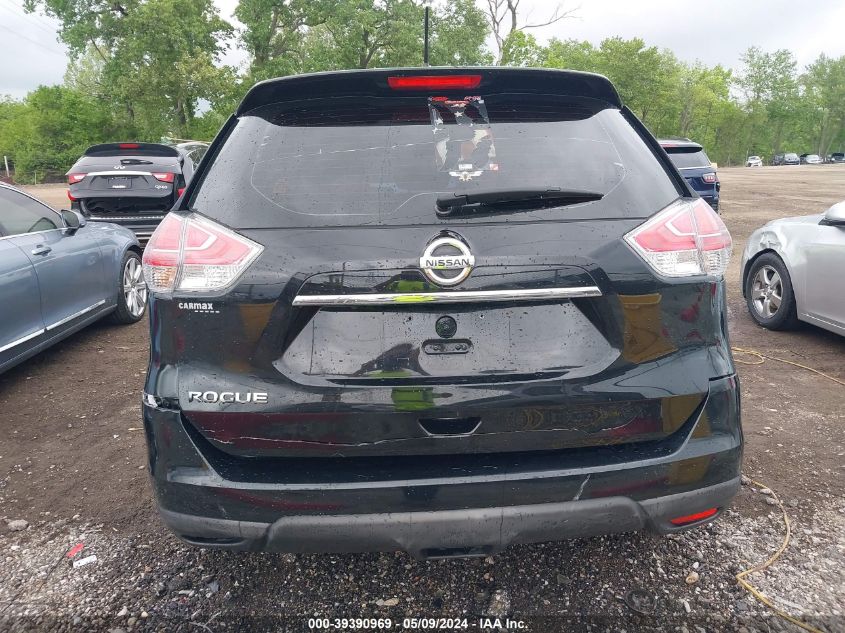 2016 Nissan Rogue S VIN: JN8AT2MT1GW026372 Lot: 39390969