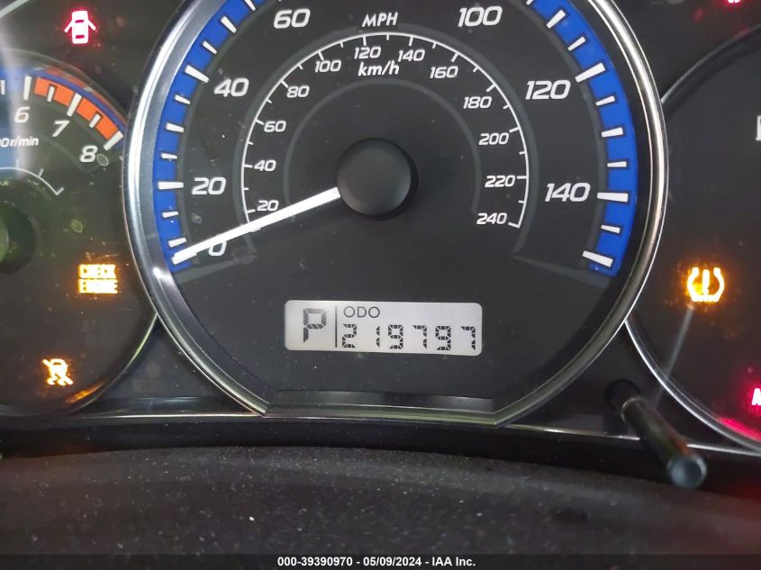 2010 Subaru Forester 2.5X Premium VIN: JF2SH6CC7AH736402 Lot: 39390970