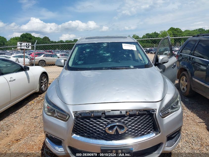 2018 Infiniti Qx60 VIN: 5N1DL0MM9JC525558 Lot: 39390979