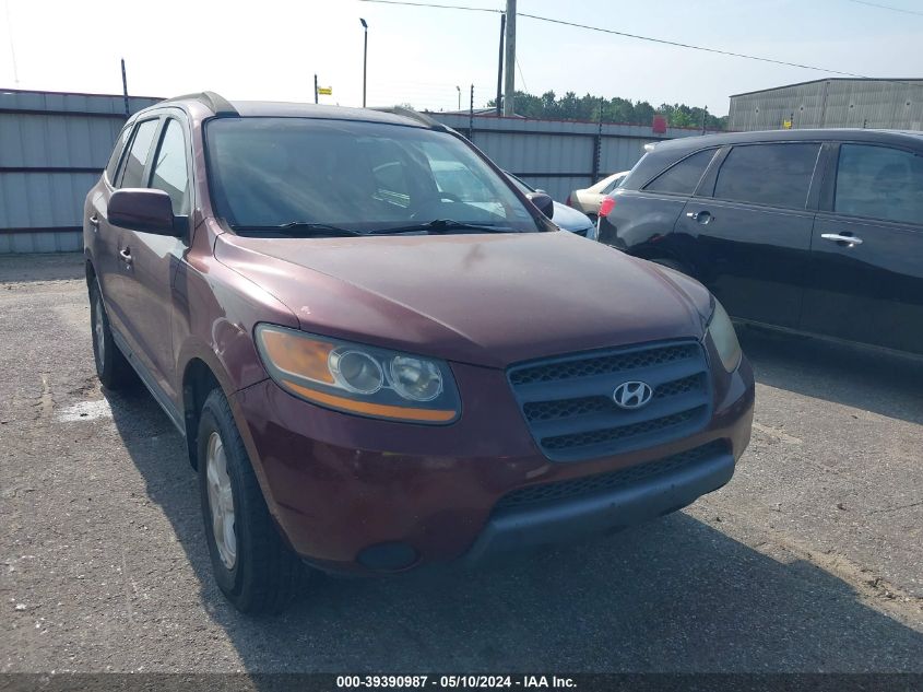 2008 Hyundai Santa Fe Gls VIN: 5NMSG13D68H163028 Lot: 39390987