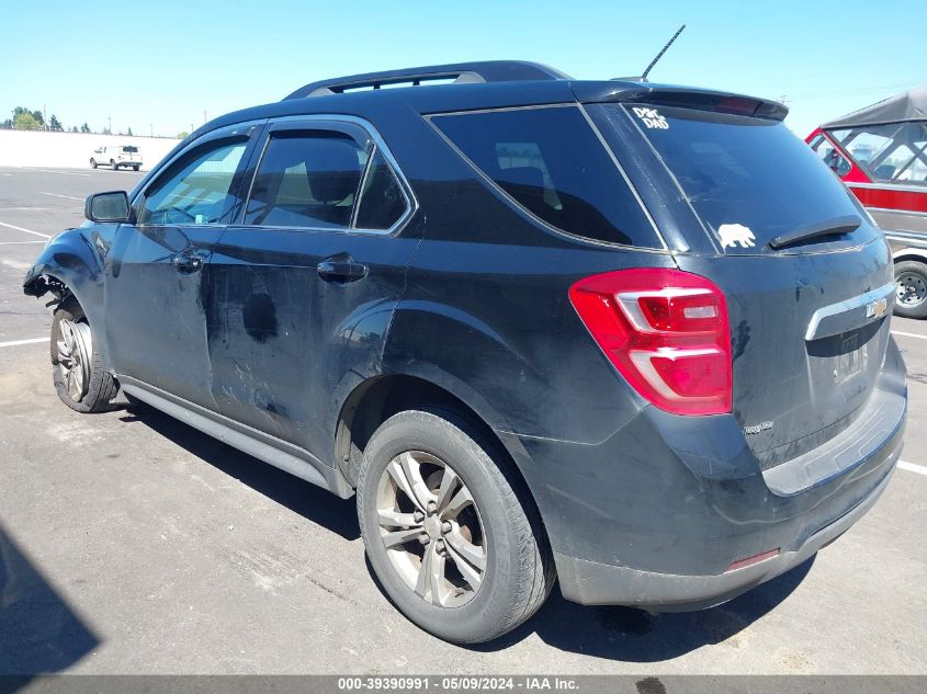 2016 Chevrolet Equinox Lt VIN: 2GNALCEK2G6187452 Lot: 39390991