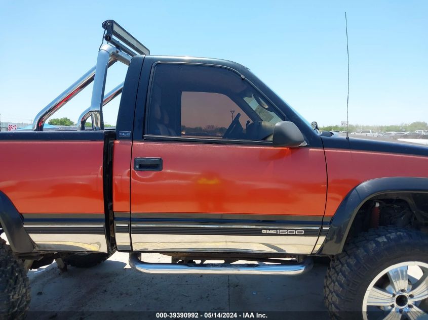 1996 GMC Sierra K1500 VIN: 1GTEK14R3TZ538805 Lot: 39390992