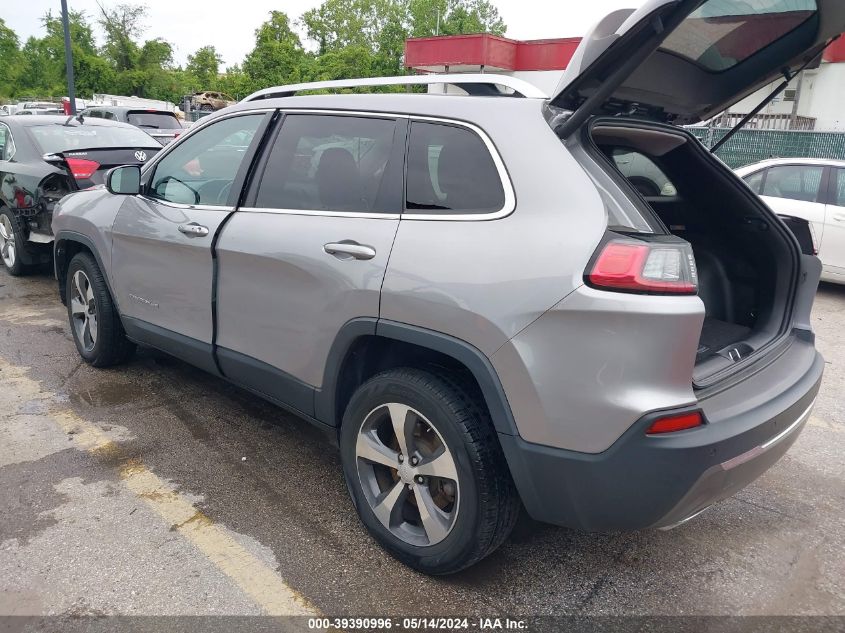 2019 Jeep Cherokee Limited 4X4 VIN: 1C4PJMDX4KD334294 Lot: 39390996