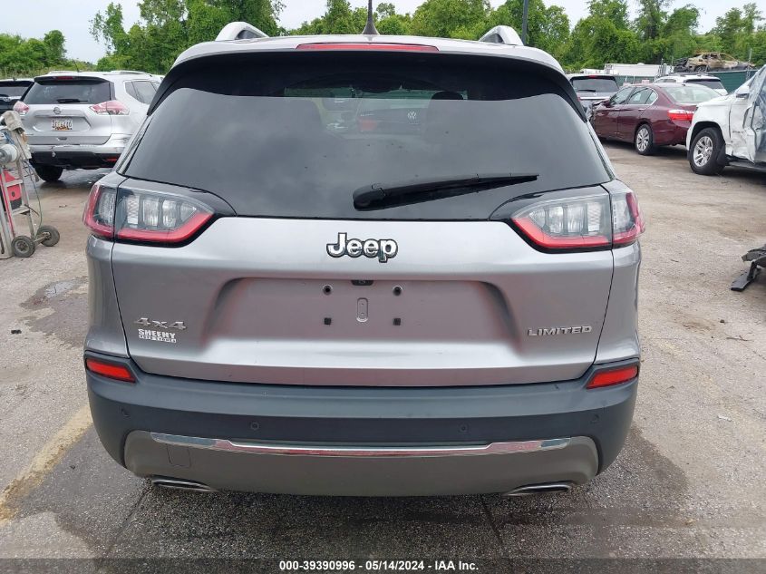 2019 Jeep Cherokee Limited 4X4 VIN: 1C4PJMDX4KD334294 Lot: 39390996