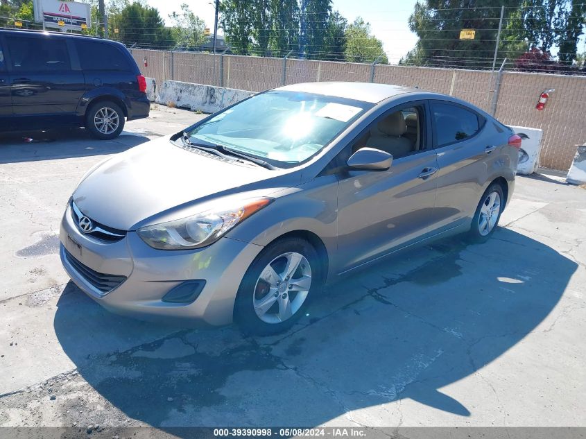 2013 Hyundai Elantra Gls VIN: 5NPDH4AE2DH300532 Lot: 39390998