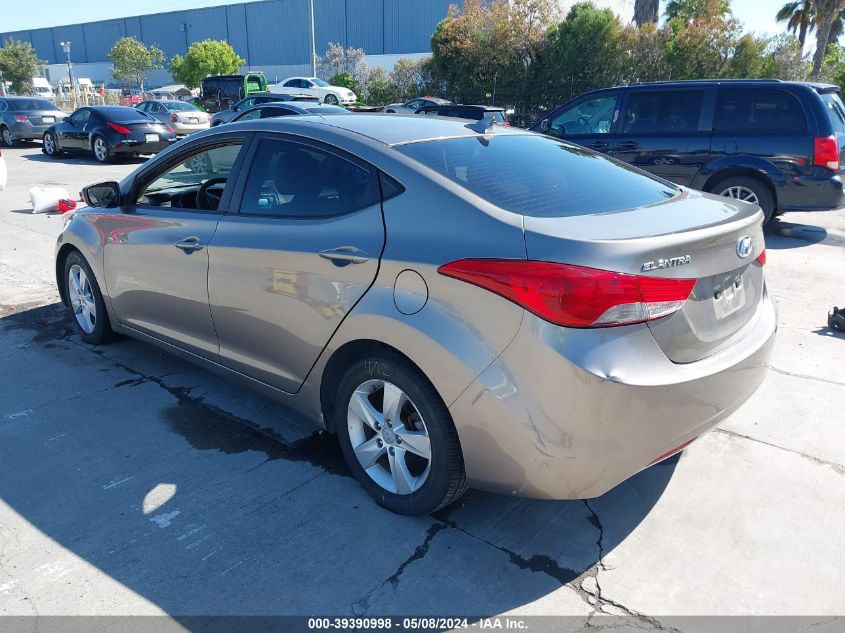 2013 Hyundai Elantra Gls VIN: 5NPDH4AE2DH300532 Lot: 39390998