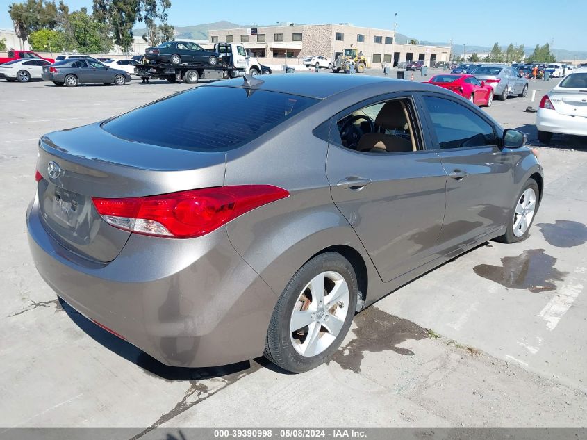 2013 Hyundai Elantra Gls VIN: 5NPDH4AE2DH300532 Lot: 39390998