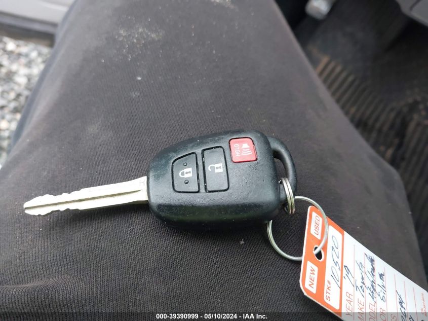 2019 Toyota Highlander Le VIN: 5TDZARFH1KS052694 Lot: 39390999