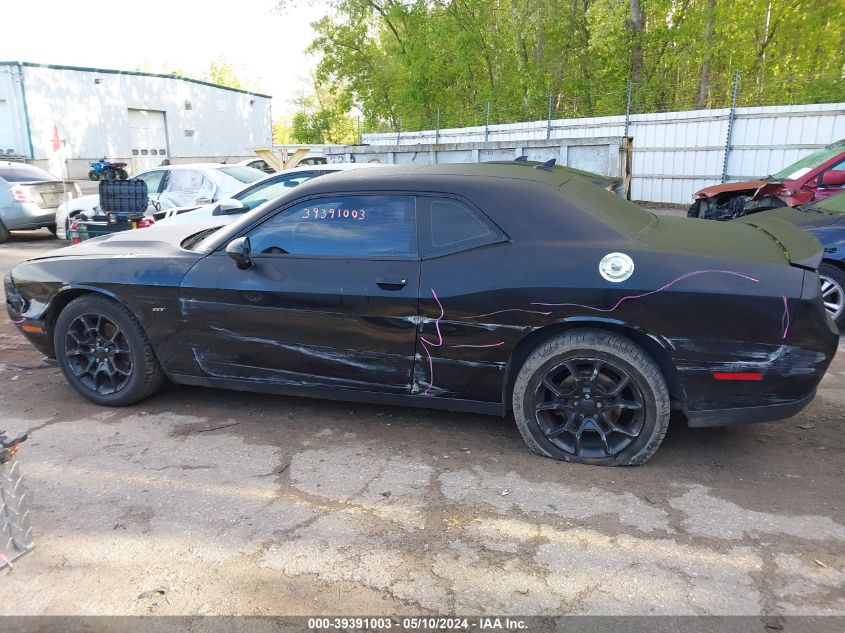 2017 Dodge Challenger Gt VIN: 2C3CDZGG1HH592822 Lot: 39391003