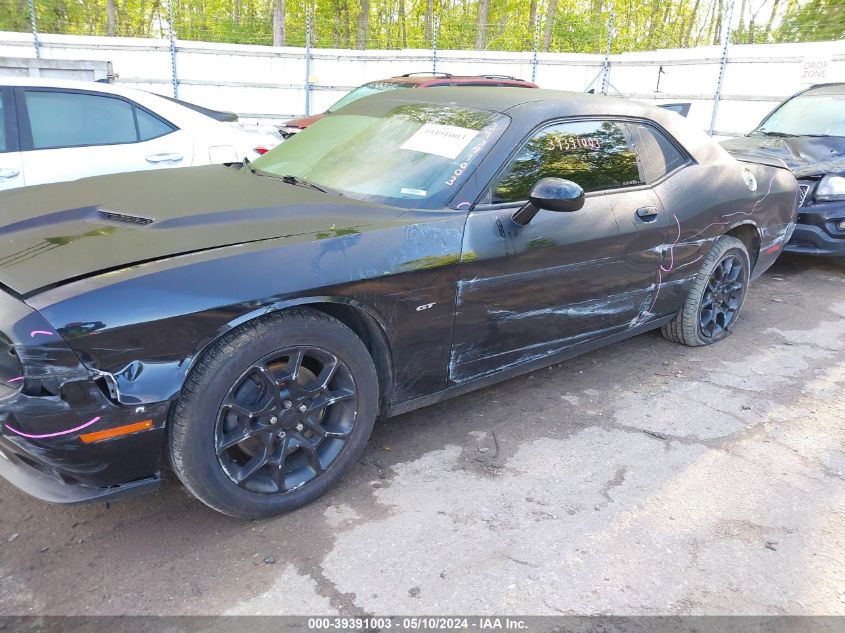 2017 Dodge Challenger Gt VIN: 2C3CDZGG1HH592822 Lot: 39391003