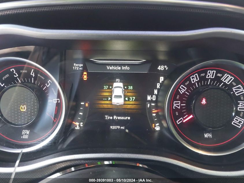 2017 Dodge Challenger Gt VIN: 2C3CDZGG1HH592822 Lot: 39391003