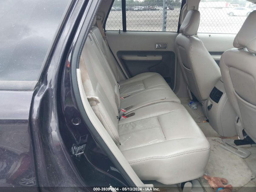 2007 Ford Edge Sel Plus VIN: 2FMDK39C37BA20709 Lot: 39391004