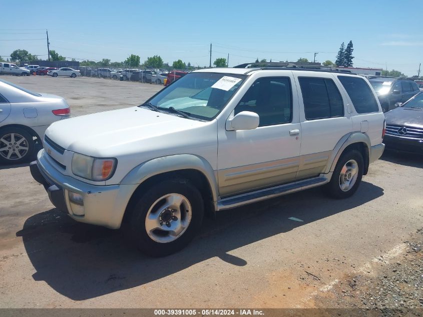 2000 Infiniti Qx4 VIN: JNRAR07Y7YW086051 Lot: 39391005