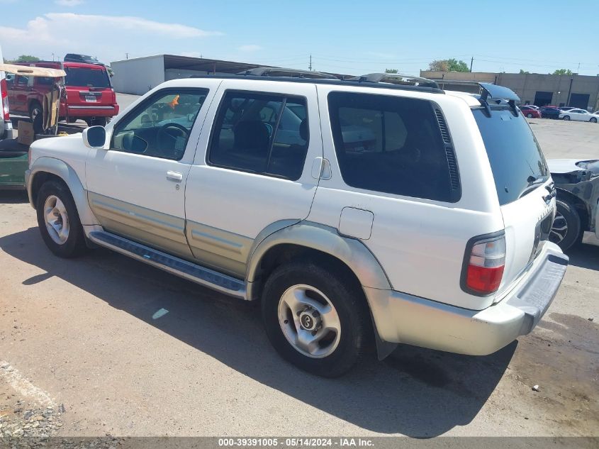 2000 Infiniti Qx4 VIN: JNRAR07Y7YW086051 Lot: 39391005