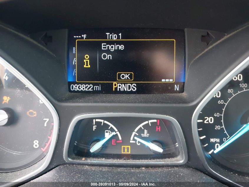 2017 Ford Escape S VIN: 1FMCU0F71HUB65125 Lot: 39391013