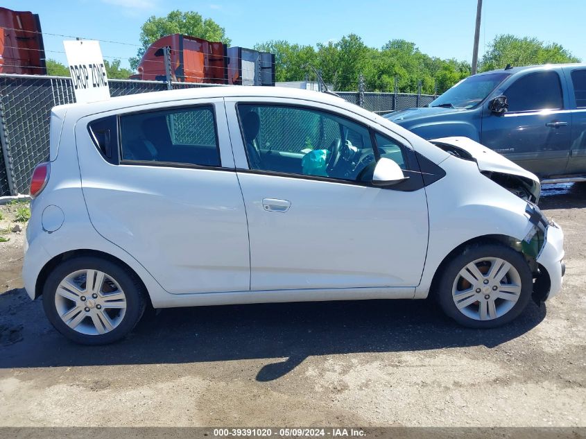 2014 Chevrolet Spark 1Lt Auto VIN: KL8CD6S95EC556688 Lot: 39391020