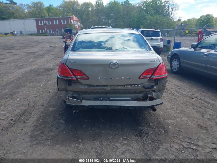 2007 Toyota Avalon Limited VIN: 4T1BK36B97U221639 Lot: 39391024