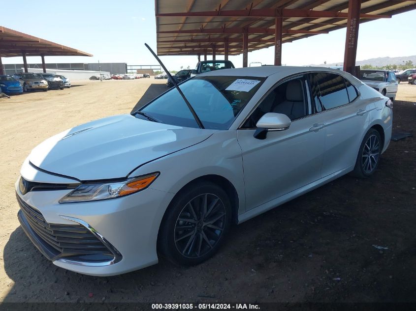 2022 Toyota Camry Xle Hybrid VIN: 4T1F31AK5NU571289 Lot: 39391035