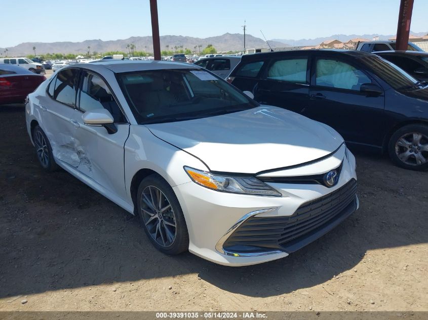 2022 Toyota Camry Xle Hybrid VIN: 4T1F31AK5NU571289 Lot: 39391035