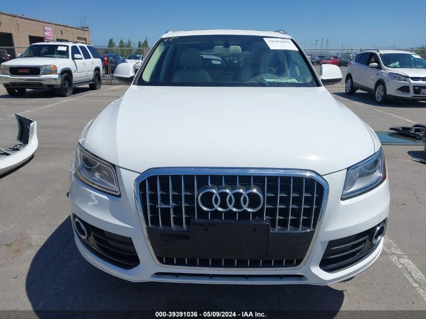 2014 Audi Q5 2.0T Premium VIN: WA1LFAFP8EA033684 Lot: 39391036