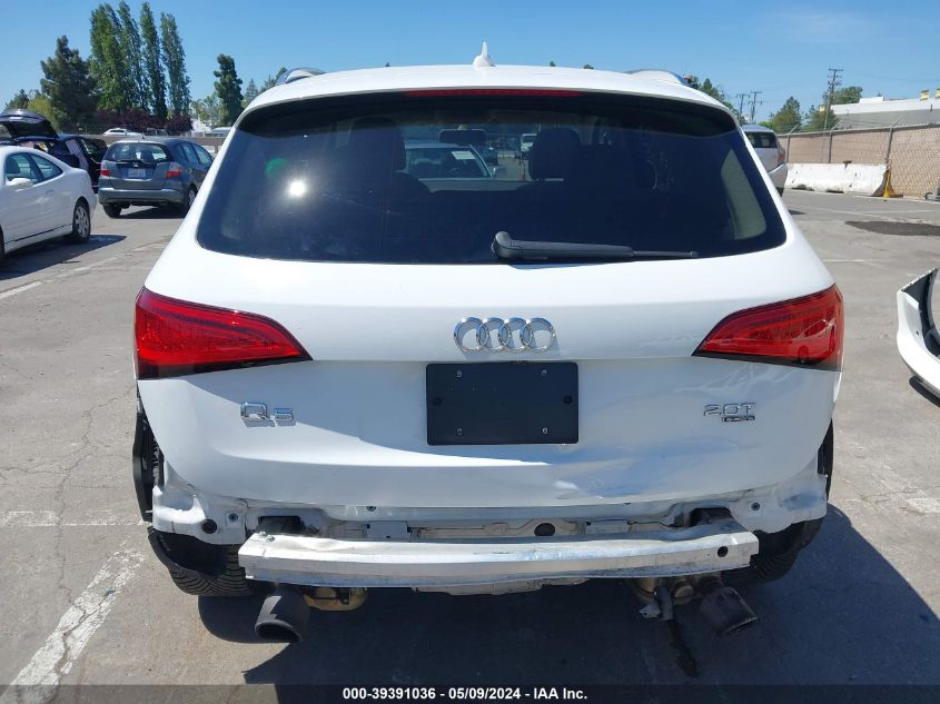 2014 Audi Q5 2.0T Premium VIN: WA1LFAFP8EA033684 Lot: 39391036