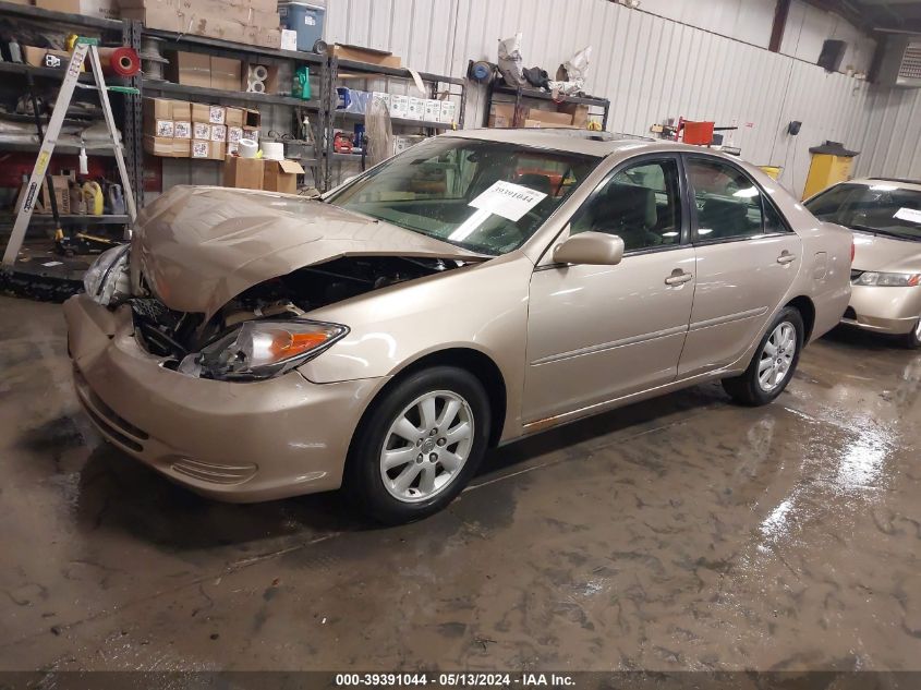 2002 Toyota Camry Xle V6 VIN: 4T1BF30K02U531636 Lot: 39391044