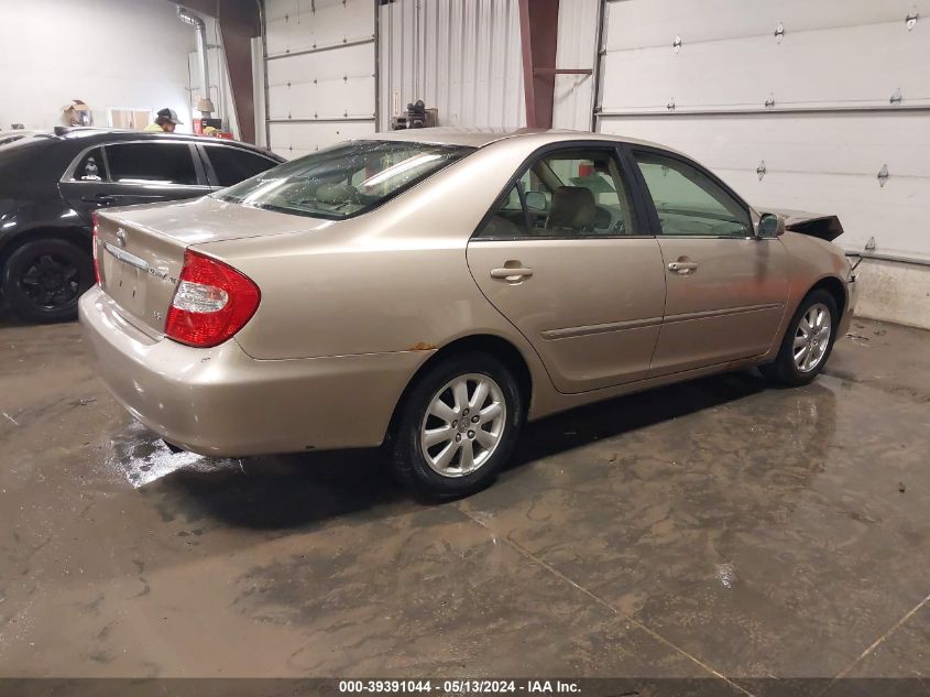 2002 Toyota Camry Xle V6 VIN: 4T1BF30K02U531636 Lot: 39391044