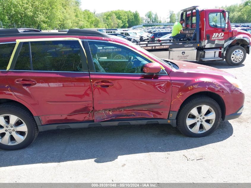 2012 Subaru Outback 2.5I Limited VIN: 4S4BRCKC2C3215112 Lot: 39391048