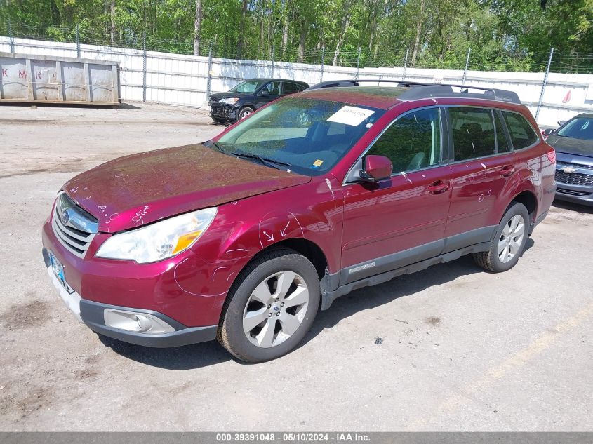 2012 Subaru Outback 2.5I Limited VIN: 4S4BRCKC2C3215112 Lot: 39391048