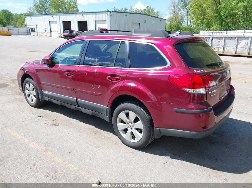 2012 Subaru Outback 2.5I Limited VIN: 4S4BRCKC2C3215112 Lot: 39391048