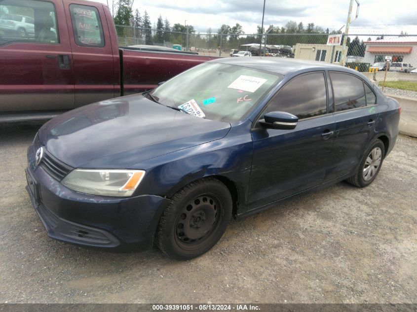 2012 Volkswagen Jetta Se VIN: 3VWDP7AJ3CM331666 Lot: 39391051