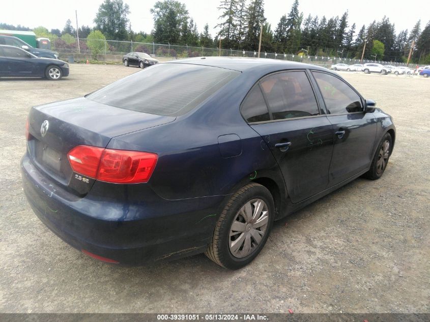 2012 Volkswagen Jetta Se VIN: 3VWDP7AJ3CM331666 Lot: 39391051